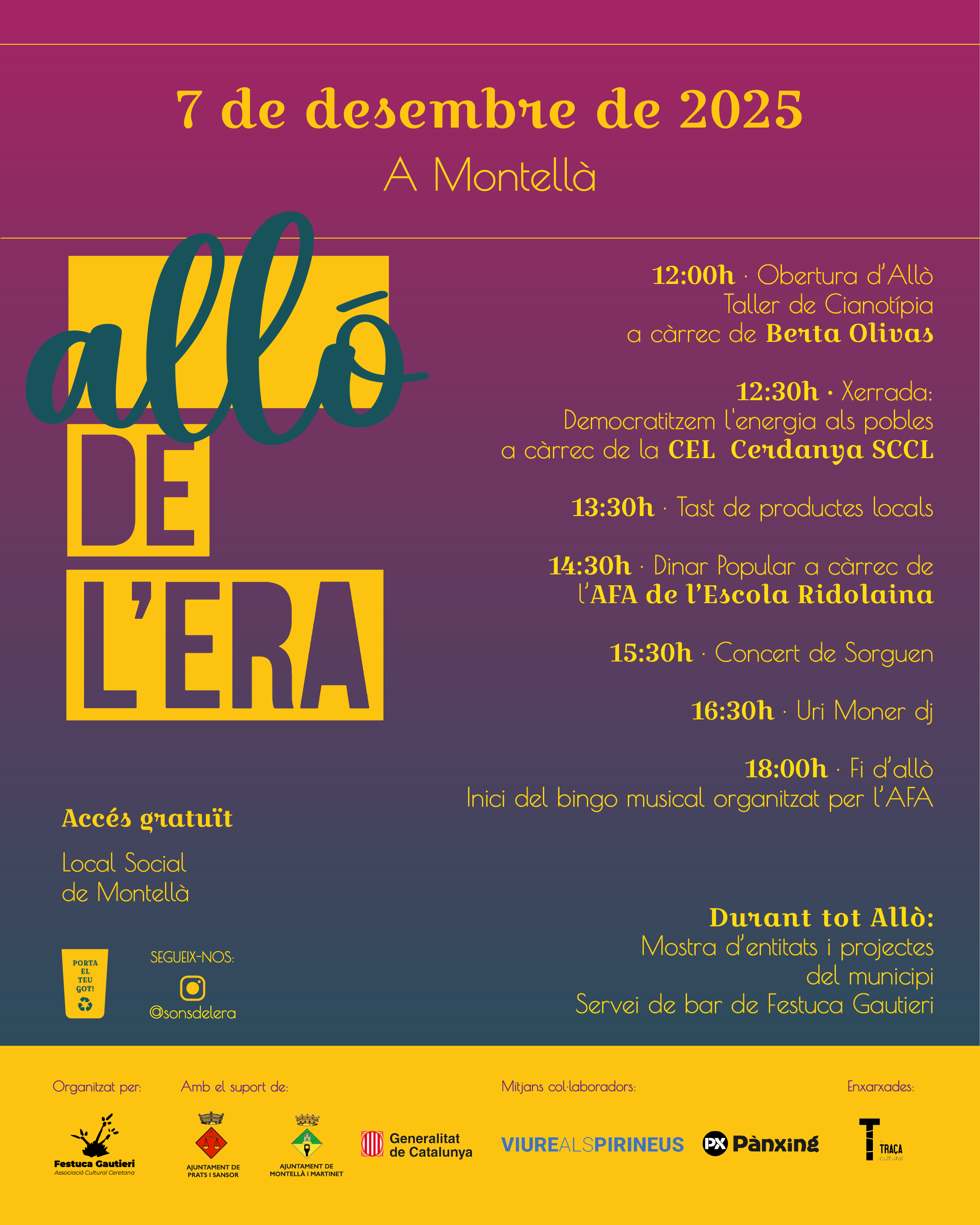 Cartell Allò de l'Era 2025